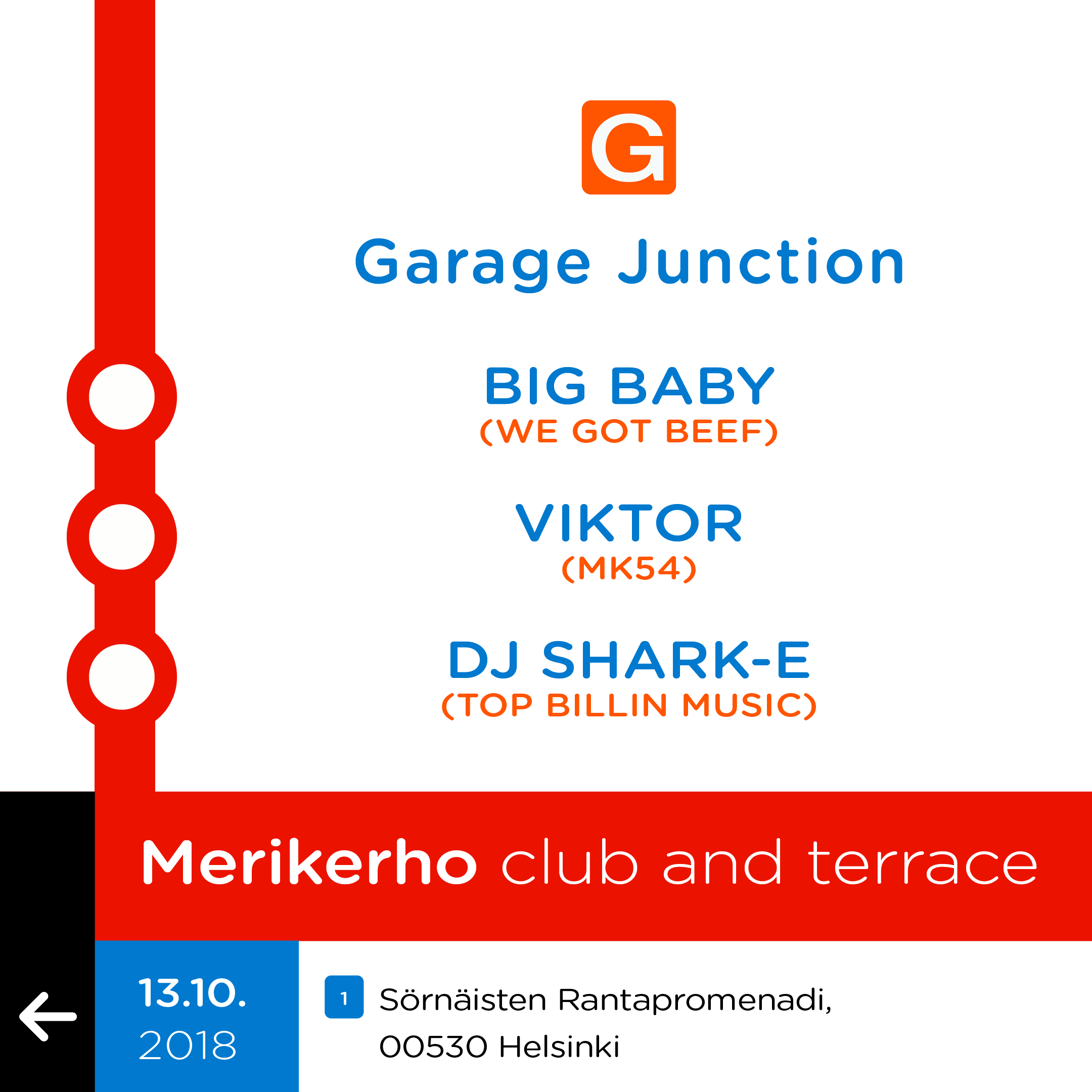 Garage Junction social media post design 1