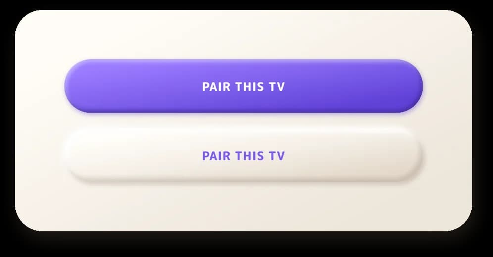Pair This TV call to action in primary and quiet variants