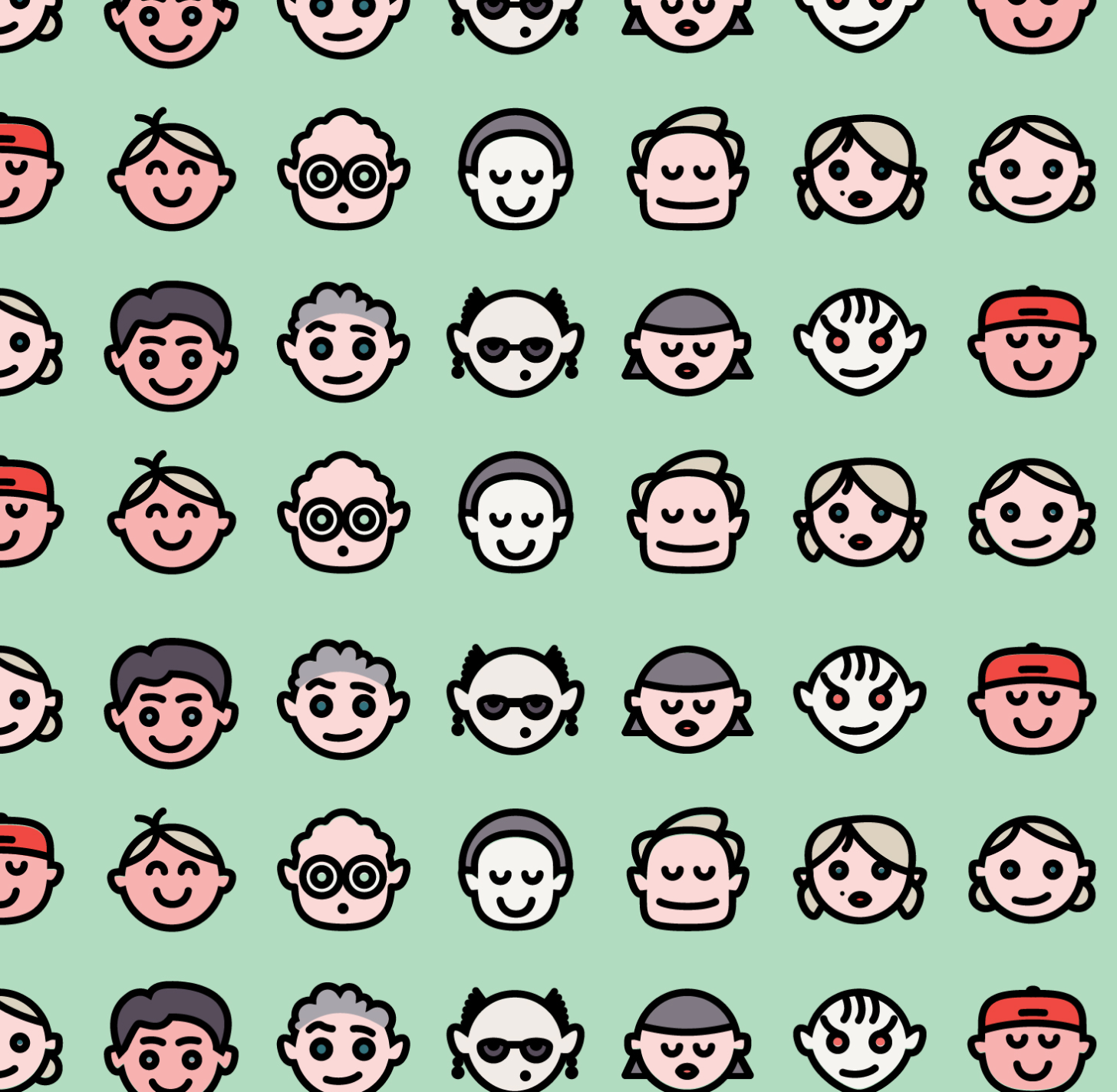 SC5 people character illustrations