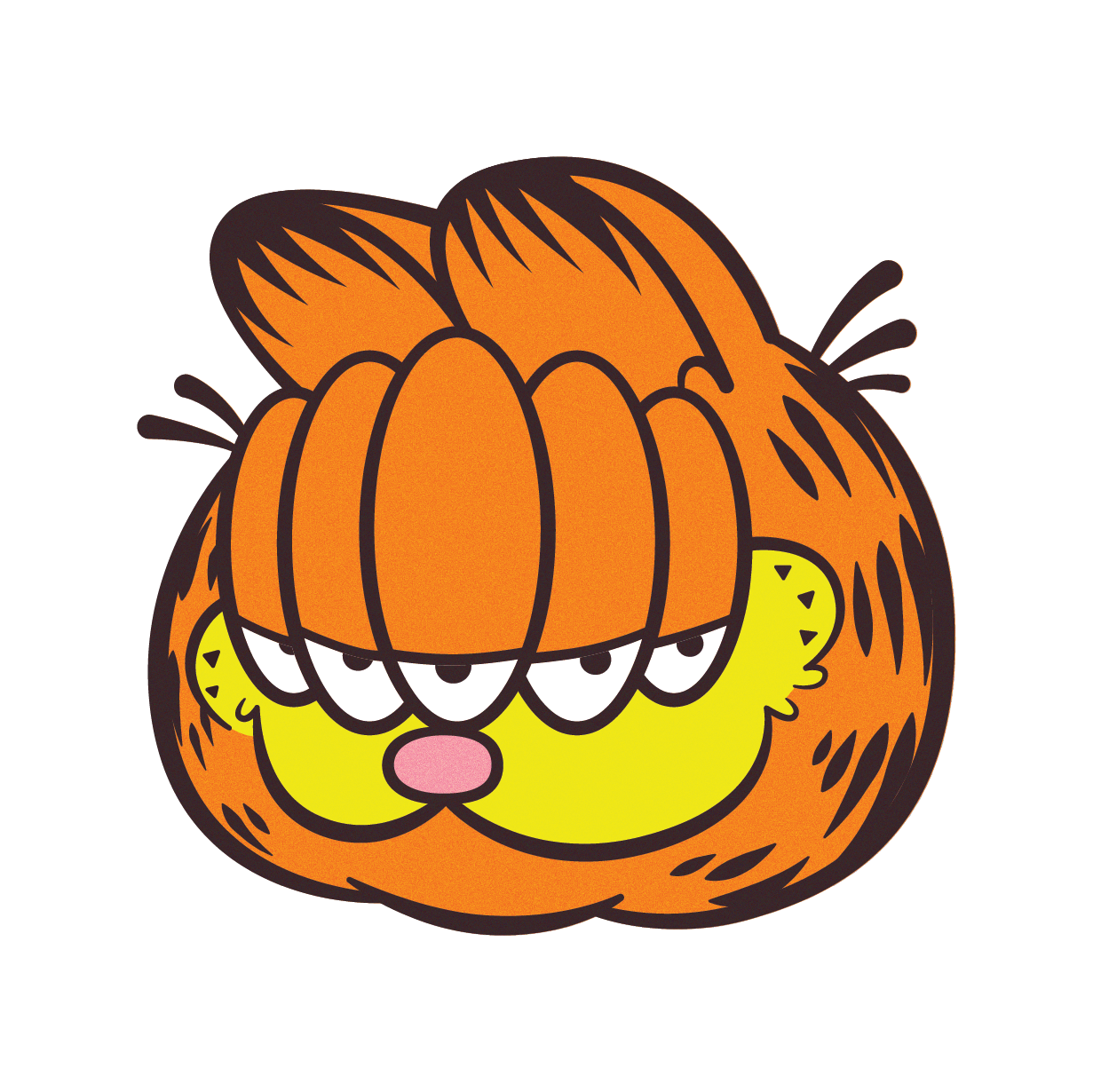 Garfield on Acid illustration